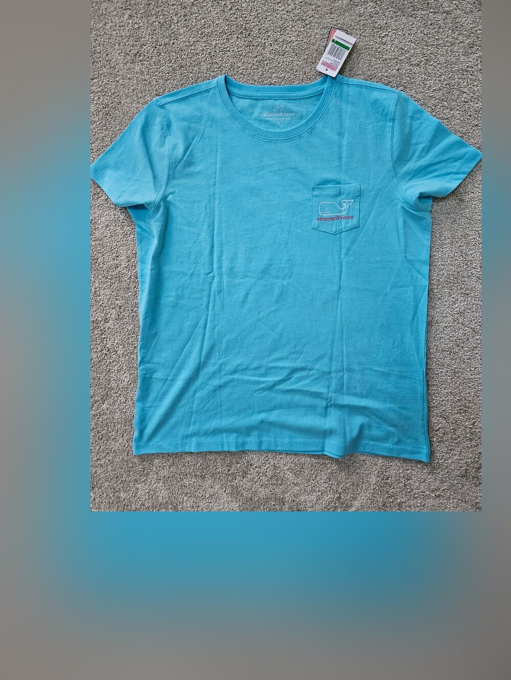 Vineyard Vines Women’s Bora Blue Short Sleeve Tee